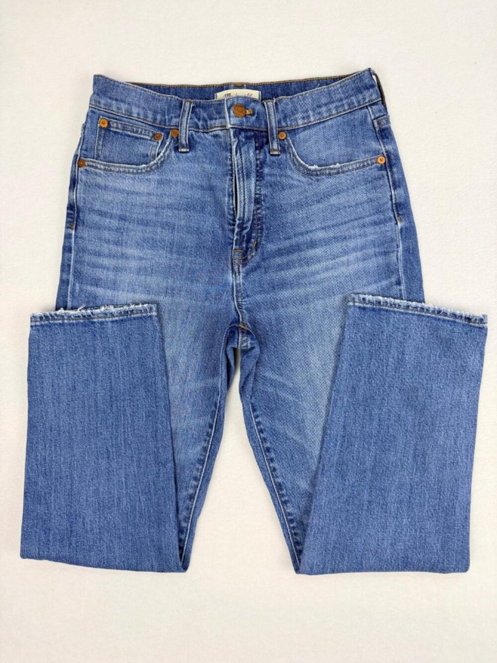 Madewell The Perfect Vintage Crop Jeans Women's Size 27 High Rise Straight - Picture 15 of 15